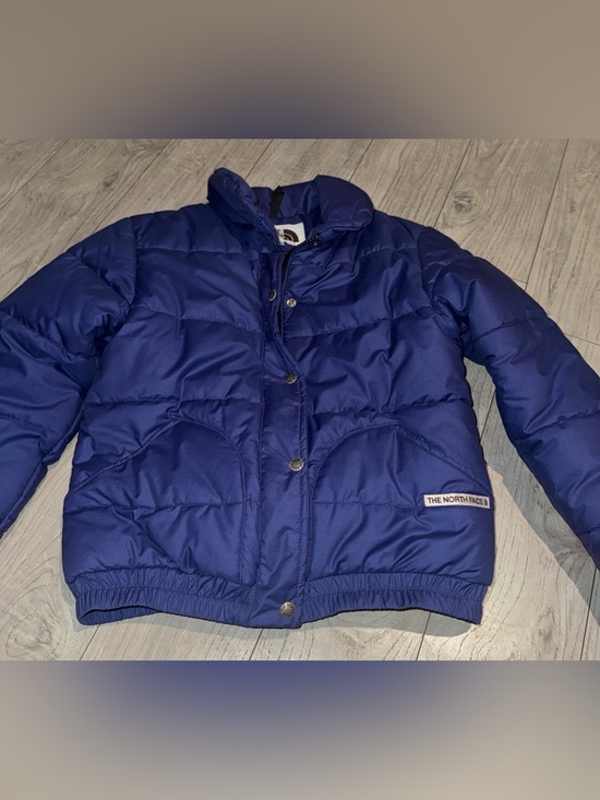 The North Face Jackets & Blazers - The North Face Navy Blue Puffer Coat *not shiny